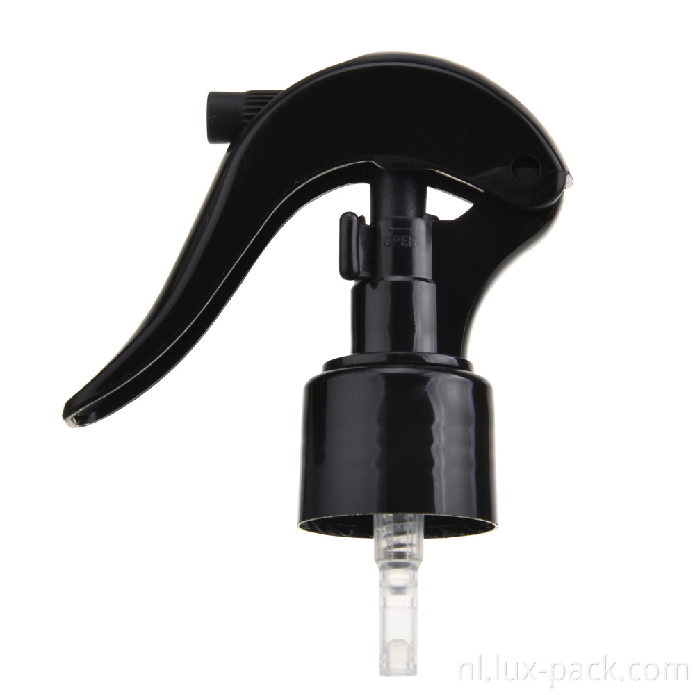 Bill 20/24/28/410 100 ml Huishoudelijke plastic pompkop Mini Trigger Spray Black voor fles